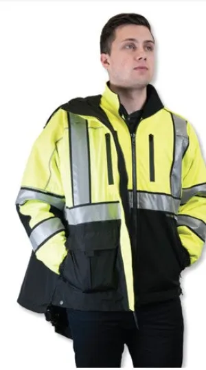 104213-Unisex Hi-Vis/BLK Z96 Eclipse 3 in 1 Jacket