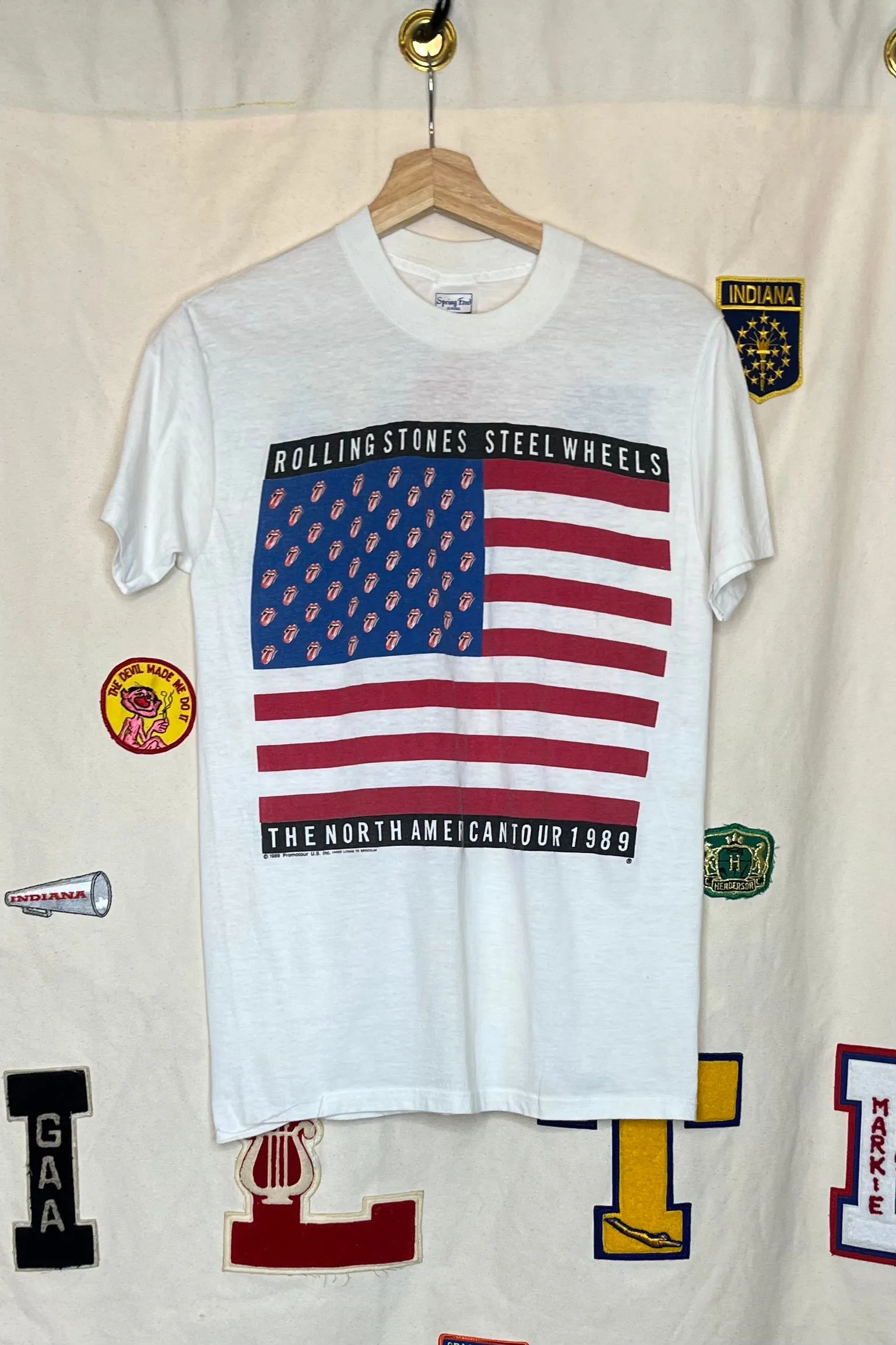 1989 The Rolling Stones Tour T-Shirt: M