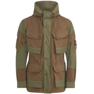 Belstaff Canteen Burnt Olive Green Parka Jacket