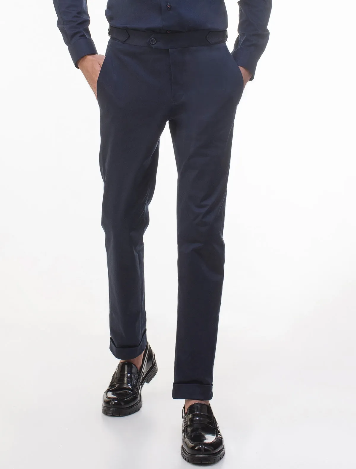 BLUE BUCKLE CHINO PANT