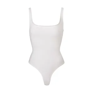 BODY BASICS SQUARE NECK BODYSUIT | MARBLE