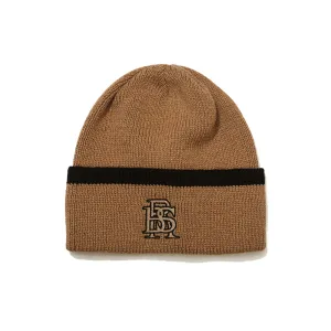 BSR LOGO LINE BEANIE BEIGE