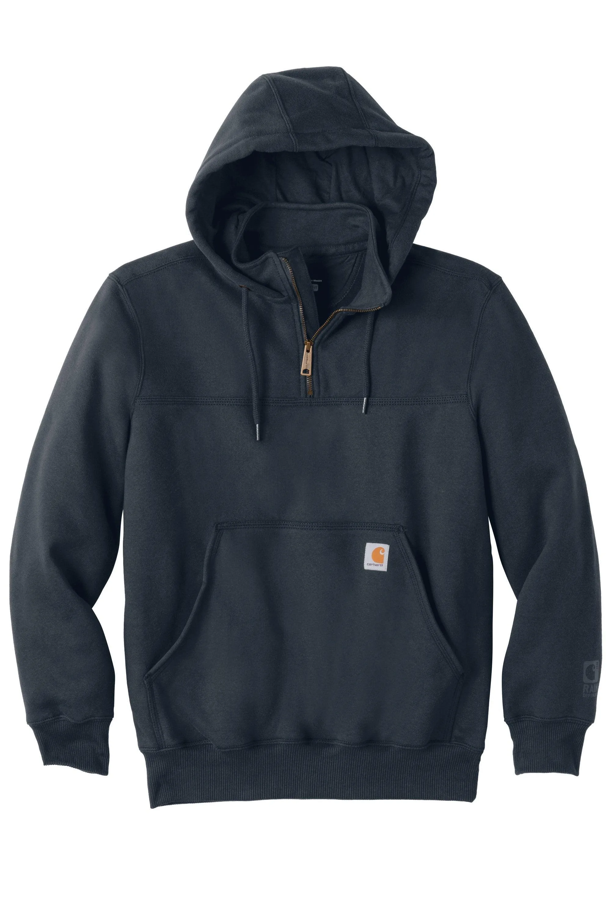 Carhartt Paxton Heavyweight Rain Defender Quarter Zip Sweatshirt Customized