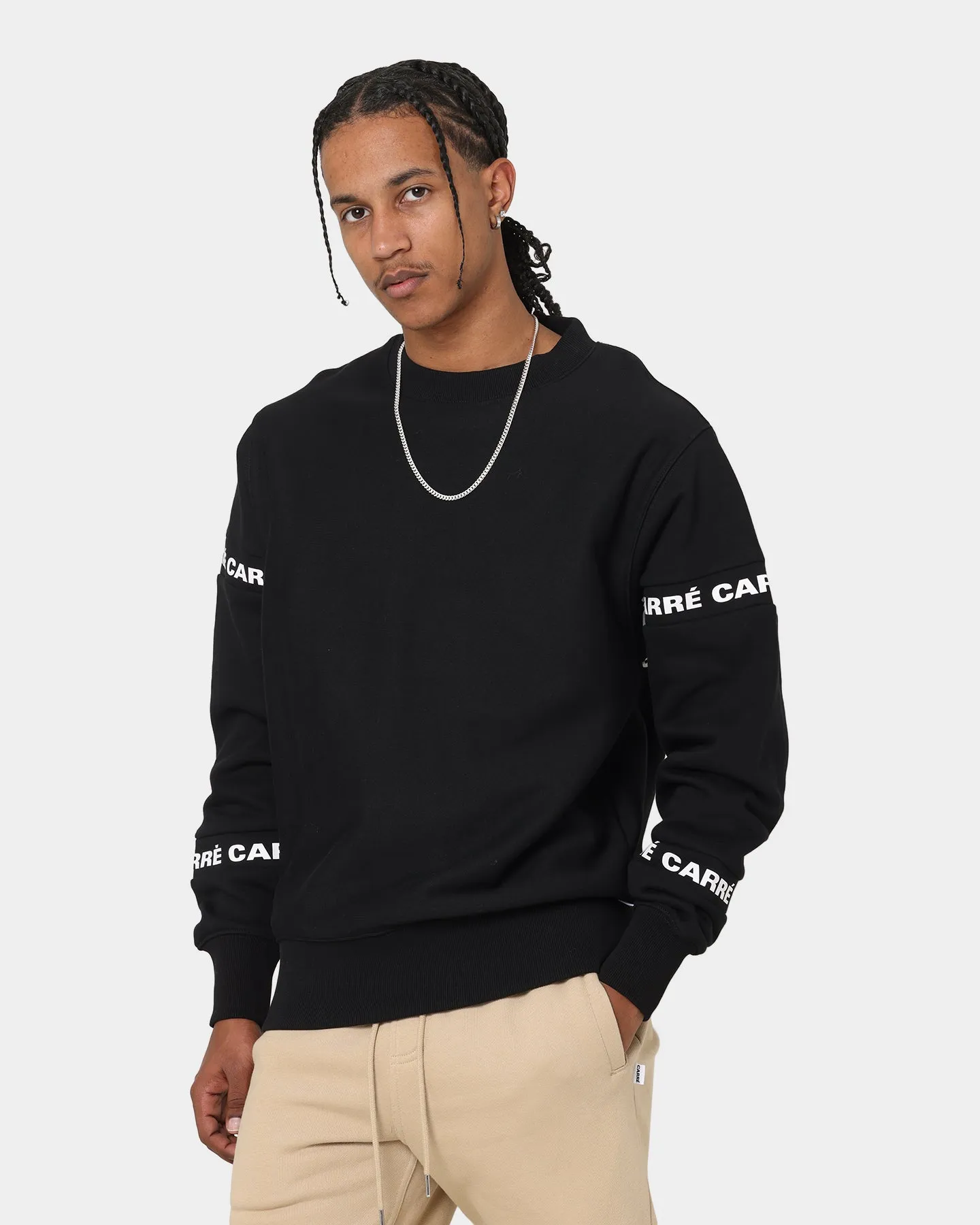 Carré La Manche Crewneck Black