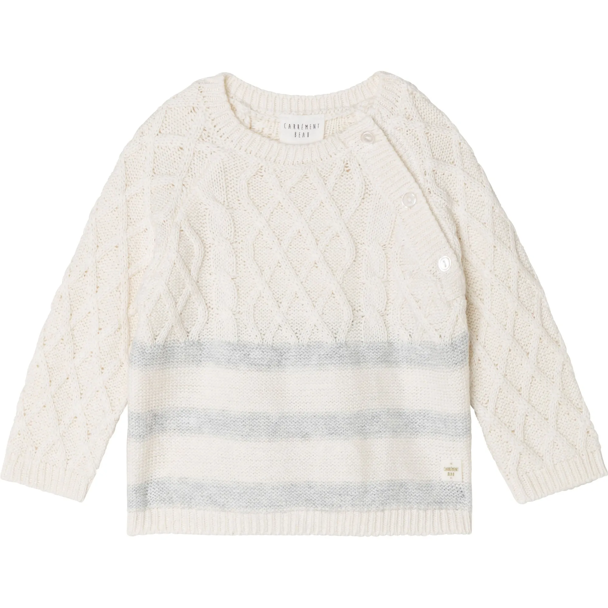 Carrément Beau Pullover Winter Offwhite