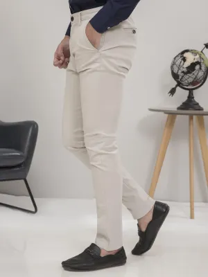 CASUAL PANT SLIM FIT BEIGE