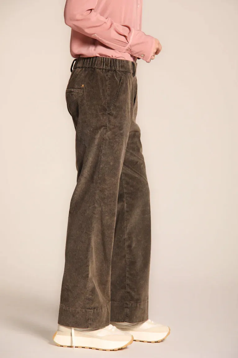 Cozy Straight Chino Corduroy Pants - Brown