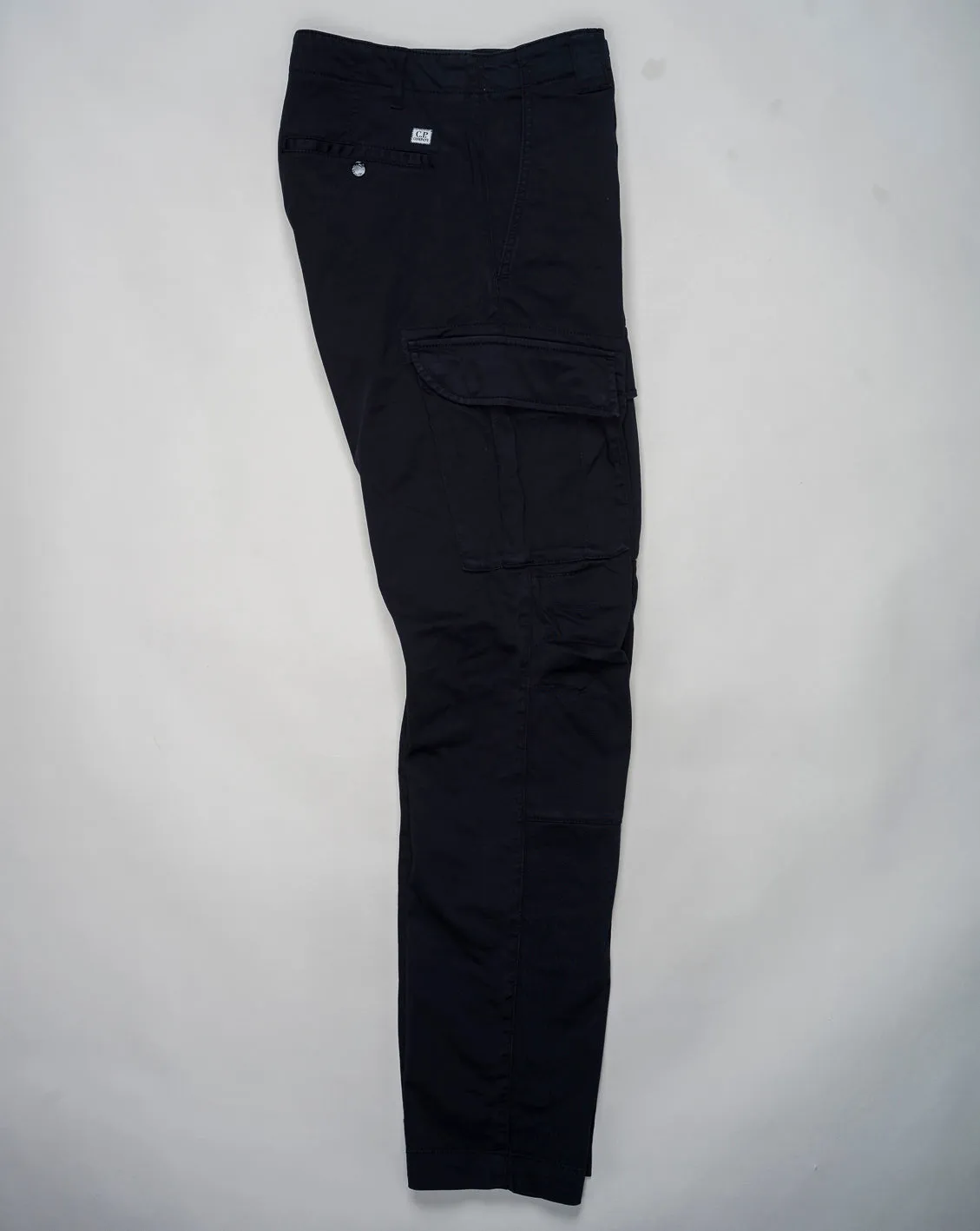 C.P. Company Sateen Stretch Cargo Pants / Total Eclipse