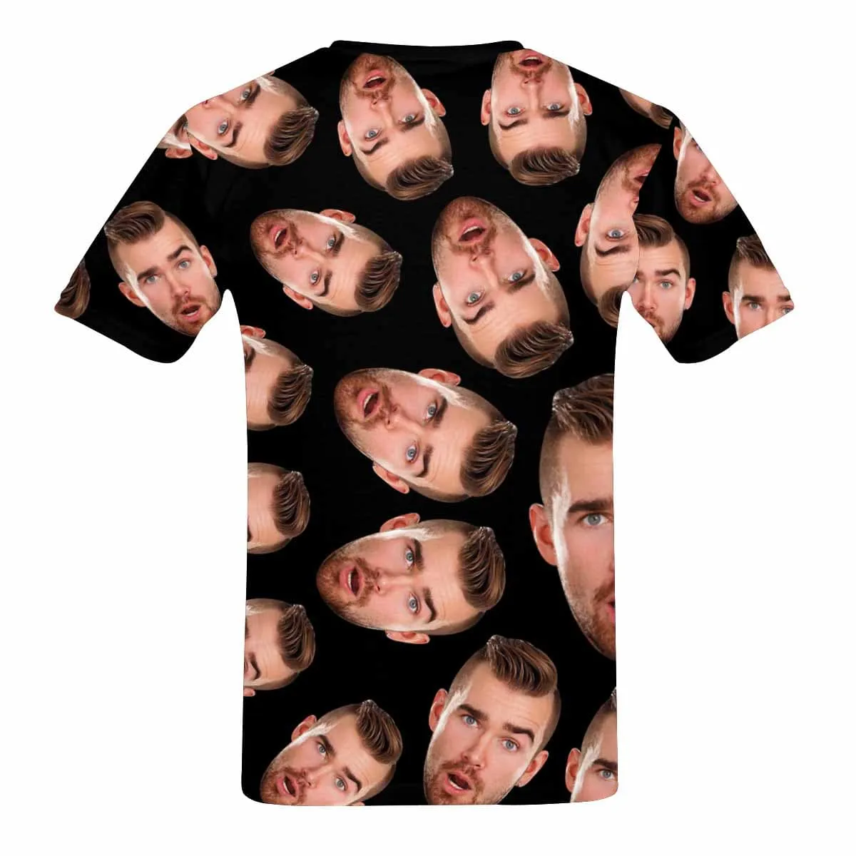 Custom Face Spin Men's T-shirt