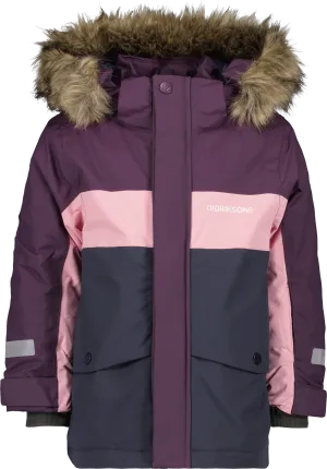 Didriksons Kids&#x27; Bjärven Parka 2 Plumb | Buy Didriksons Kids&#x27; Bjärven Parka 2 Plumb here | Outnorth