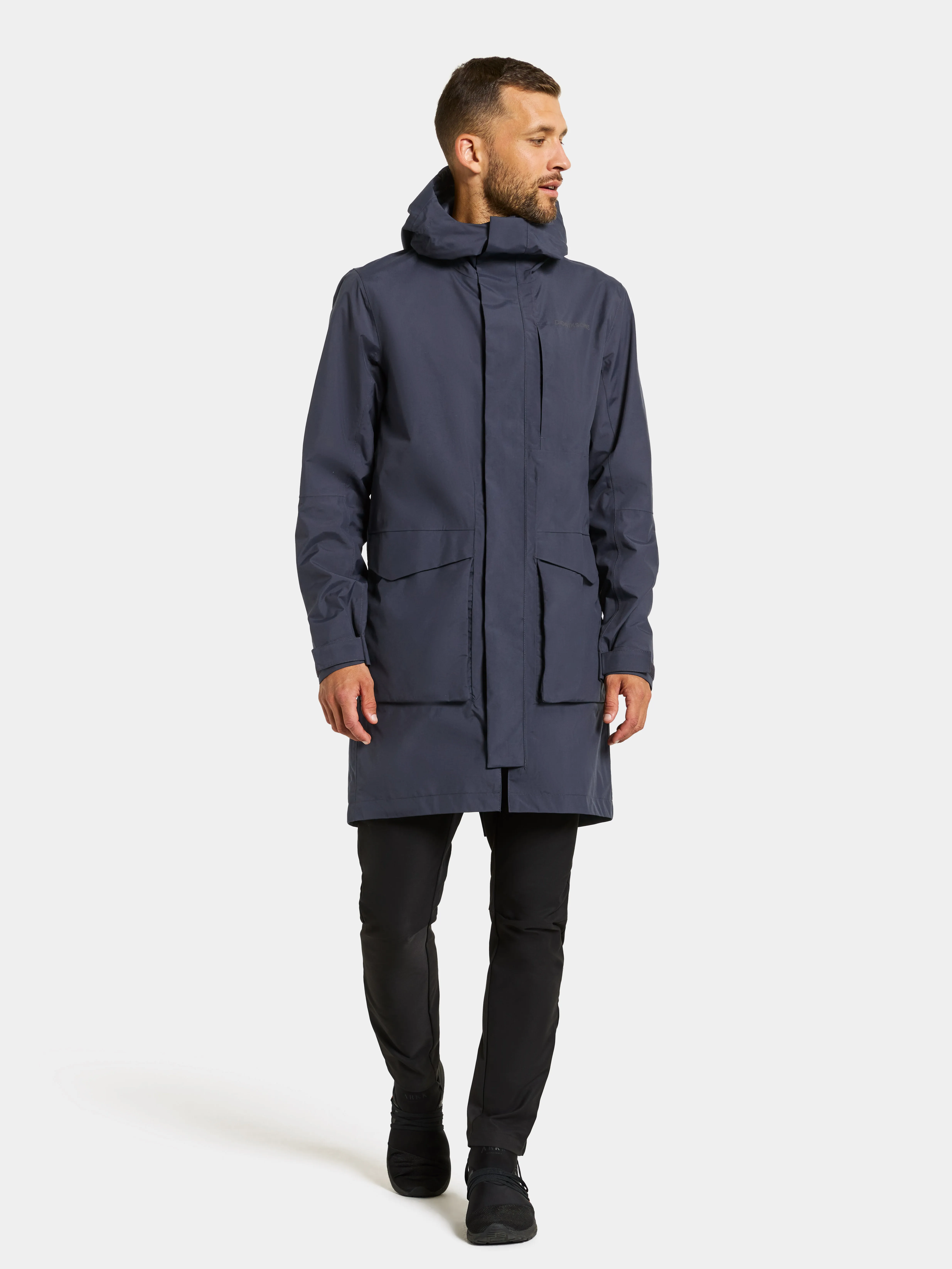 Didriksons Men&#x27;s Andreas Parka 2 Dark Night Blue | Buy Didriksons Men&#x27;s Andreas Parka 2 Dark Night Blue here | Outnorth