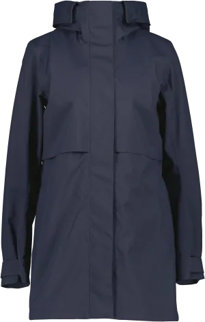 Didriksons Women&#x27;s Edith Parka Dark Night Blue | Buy Didriksons Women&#x27;s Edith Parka Dark Night Blue here | Outnorth