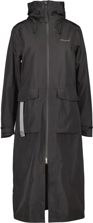 Didriksons Women&#x27;s Nadja Parka Long 4 Black | Buy Didriksons Women&#x27;s Nadja Parka Long 4 Black here | Outnorth