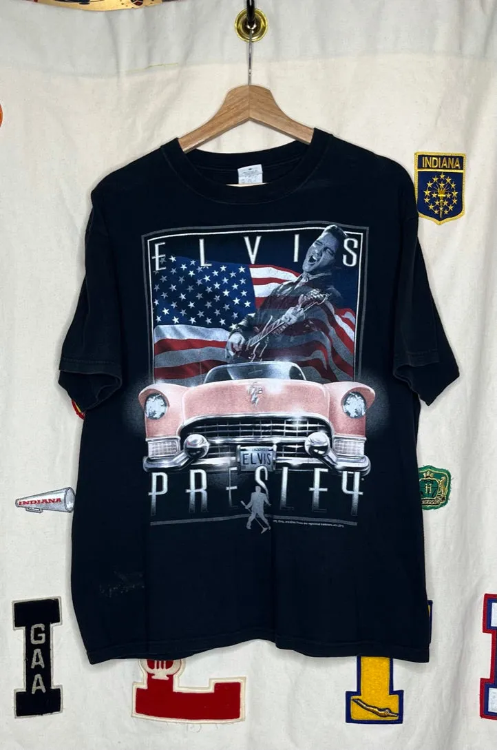 Elvis Presley Pink Cadillac T-Shirt: L