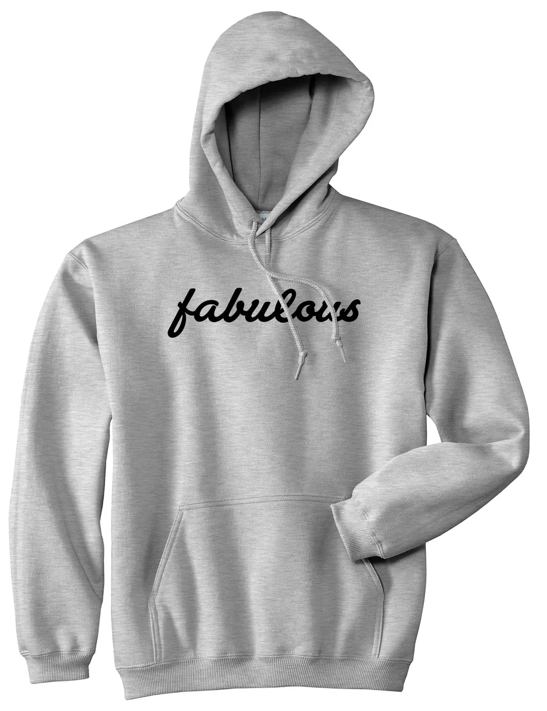 Fabulous Script Mens Pullover Hoodie