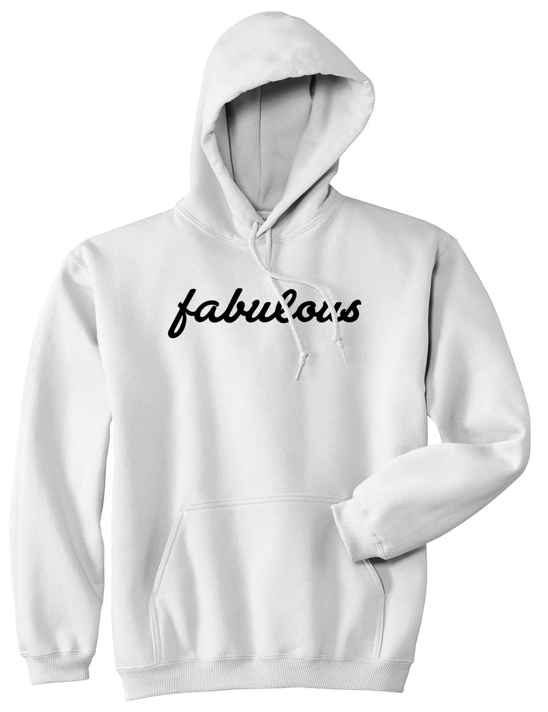 Fabulous Script Mens Pullover Hoodie