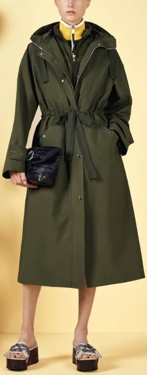 Fluorite Military Green Coat