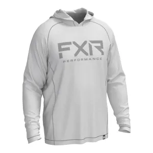 FXR  Grey Attack UPF Pullover Hoodie Lightweight Comfy 50  Sunshield Hooded