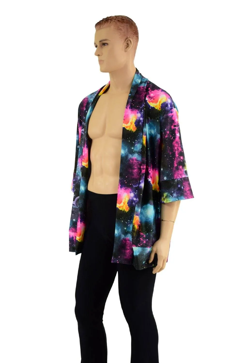 Galaxy UV Glow Short Sleeve Not-A-Cardigan