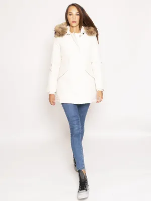 Giaccone Parka in Ramar - Bianco