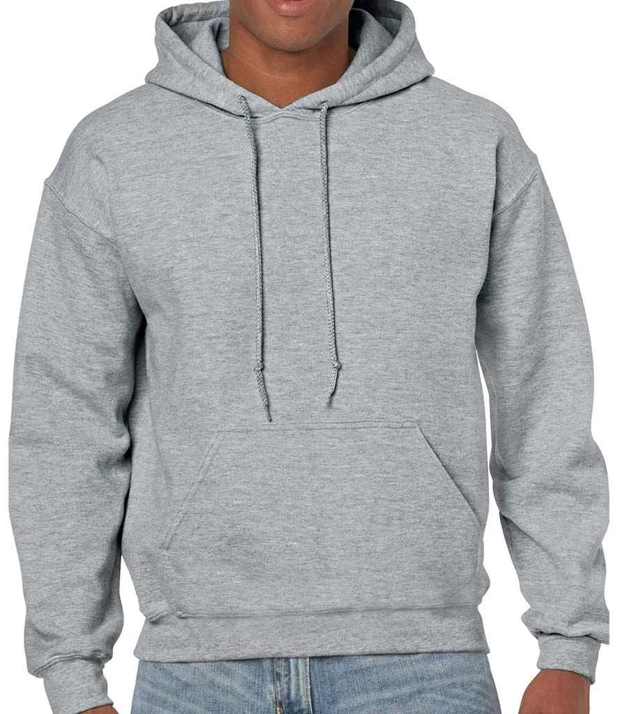 Gildan Heavy Blend Hooded Sweatshirt - Black, Brown, Grey, White