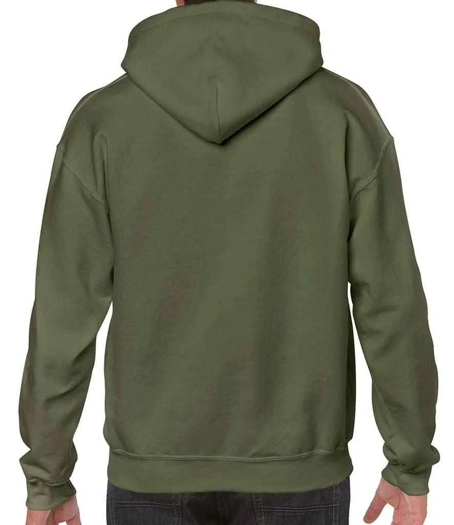 Gildan Heavy Blend Hooded Sweatshirt - Black, Brown, Grey, White