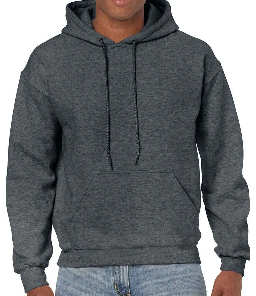 Gildan Heavy Blend Hooded Sweatshirt - Black, Brown, Grey, White