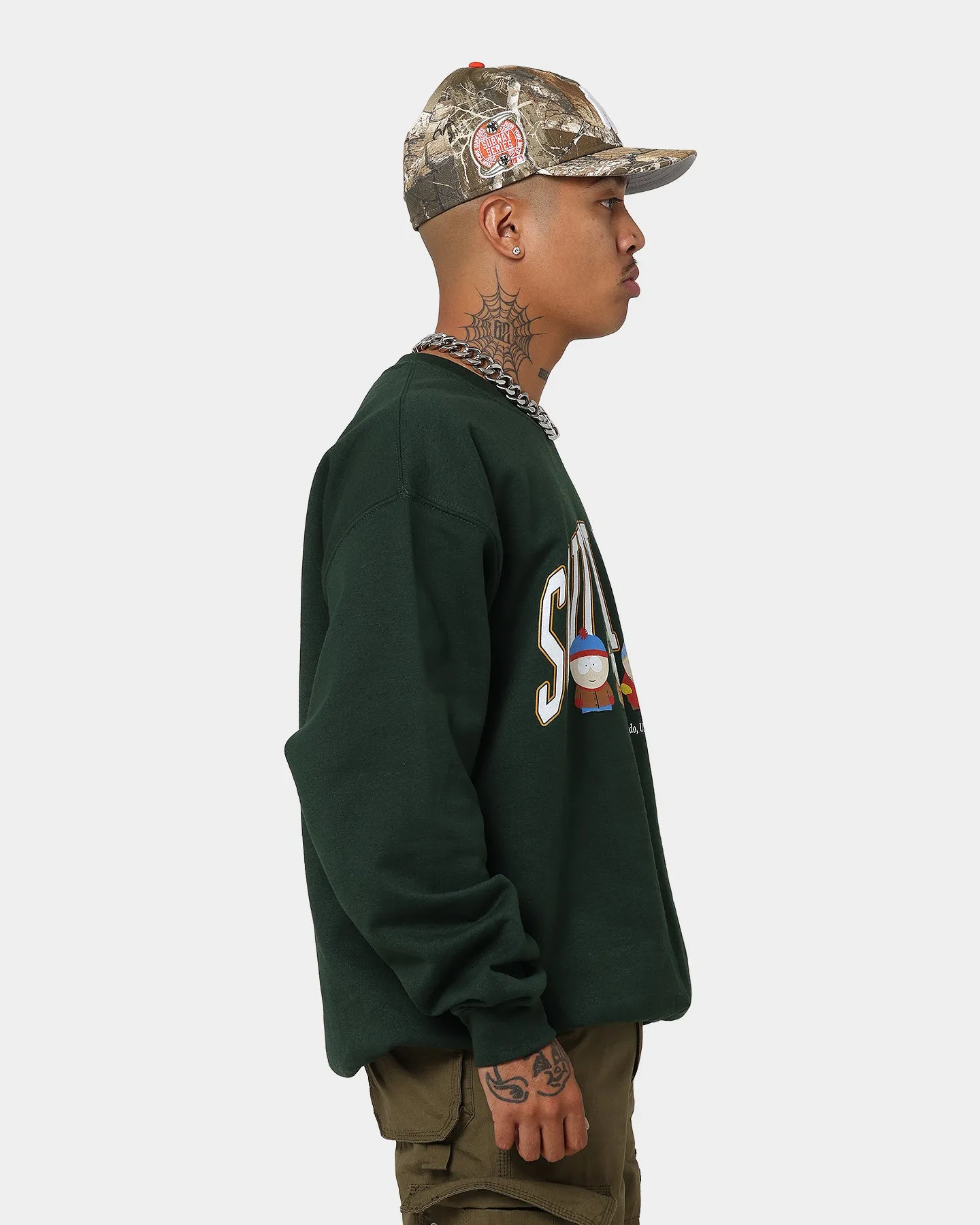 Goat Crew X South Park SP Crewneck Forest Green