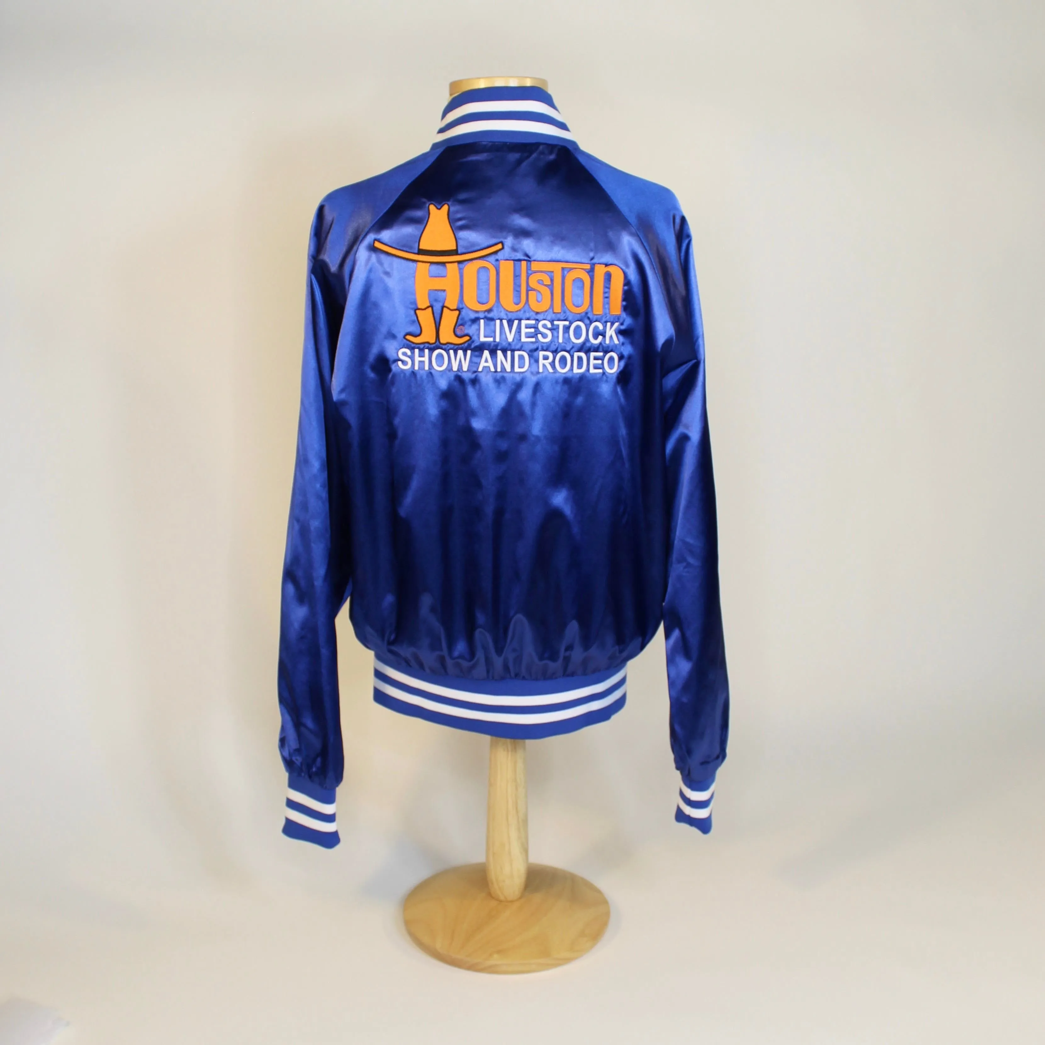 HLSR Vintage Satin Track Jacket - Blue