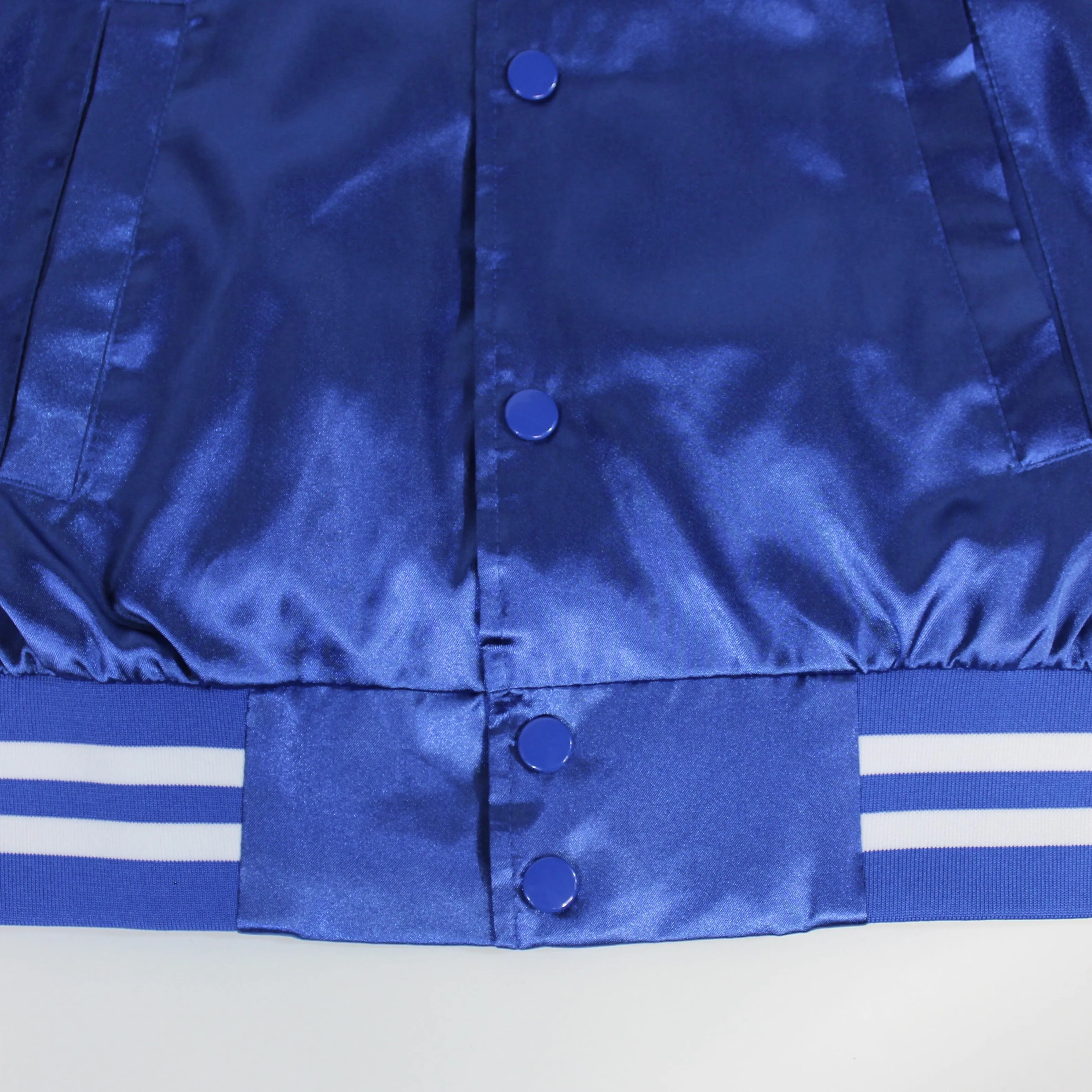 HLSR Vintage Satin Track Jacket - Blue