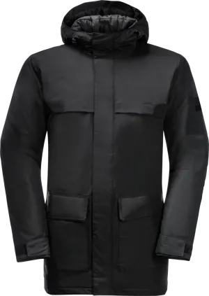 Jack Wolfskin Men&#x27;s Winterlager Parka Black | Buy Jack Wolfskin Men&#x27;s Winterlager Parka Black here | Outnorth