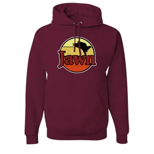 Jawn Gas Station Pullover Hoodie | Jawn Gas Station Maroon Pull Over Hoodie