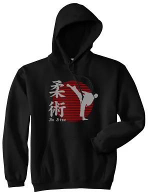 Jiu Jitsu Fighter Mens Pullover Hoodie