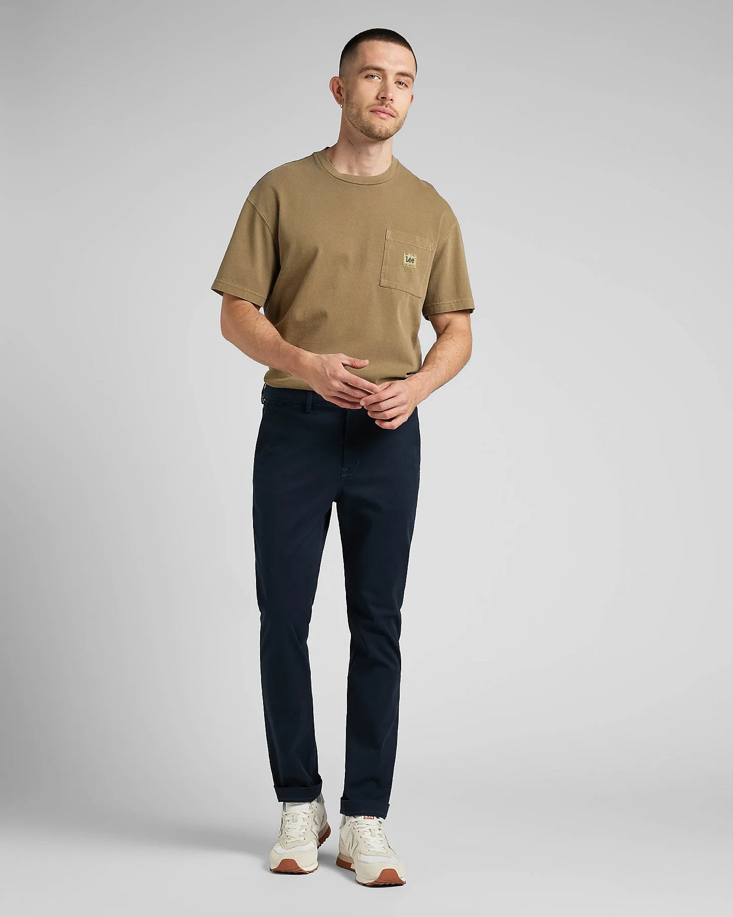 Lee Slim Mens Chino - Deep Navy