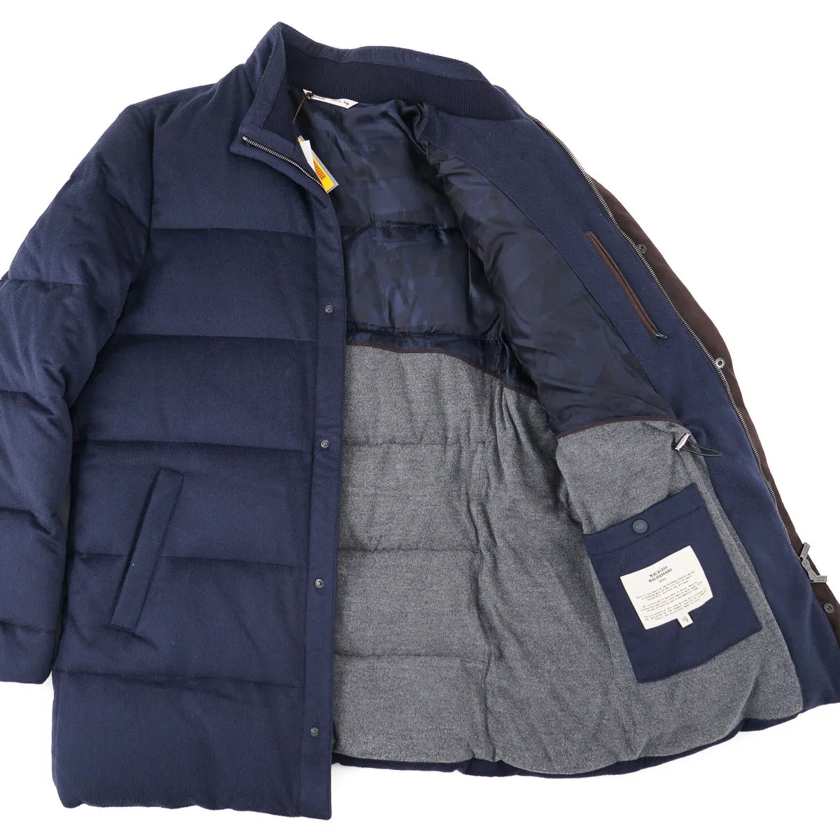 Maurizio Baldassari Cashmere Goose Down Parka