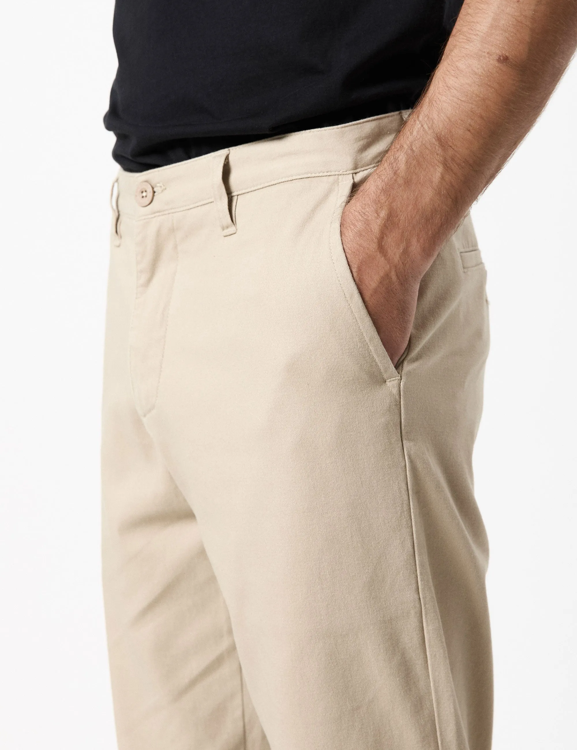 Maxwell Slim Chino - Stone