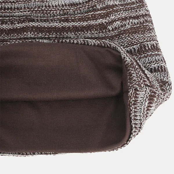 Mens Knit Slouchy Beanie Hat for Summer Winter B5001