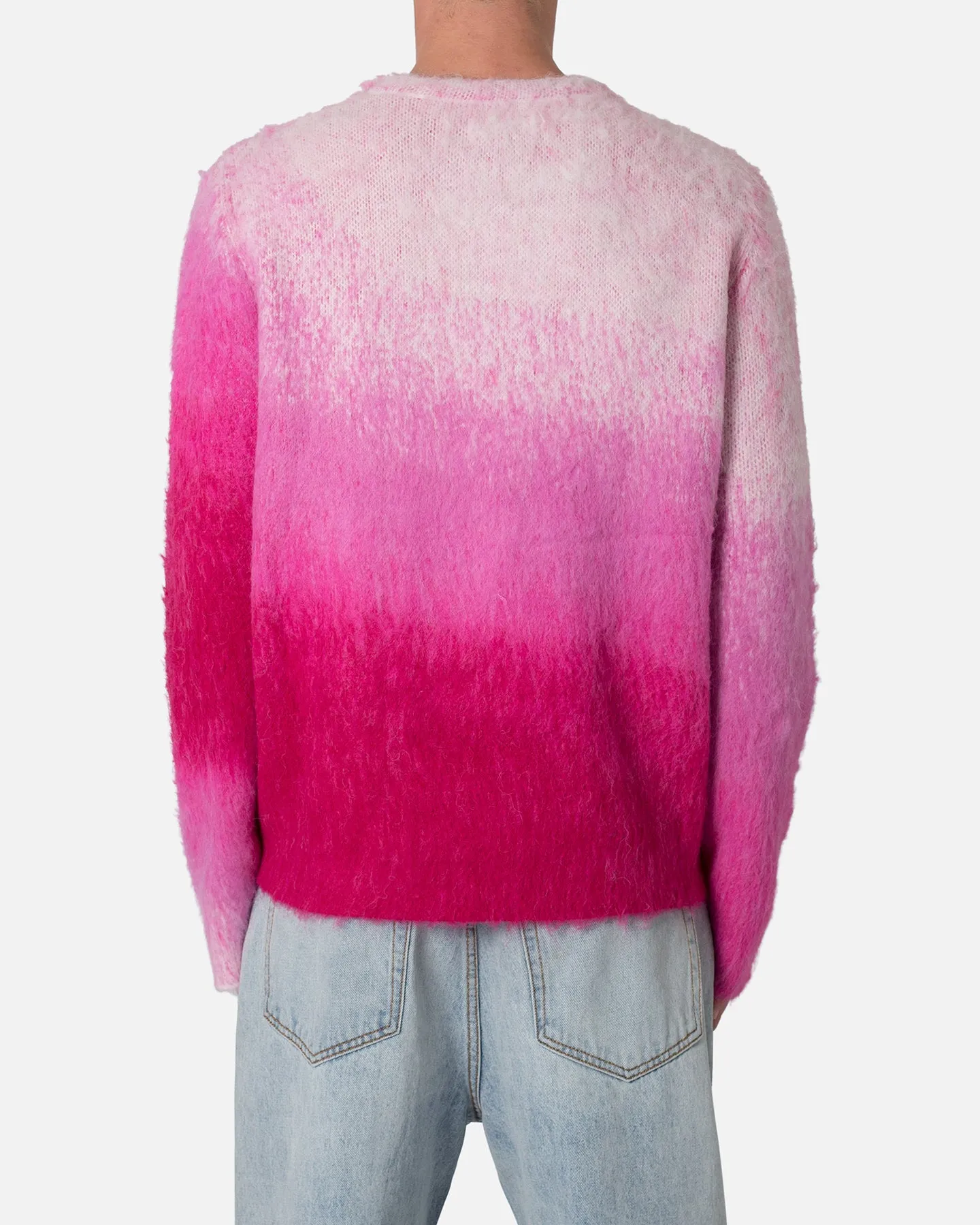 MNML Brushed Gradient Sweater Pink