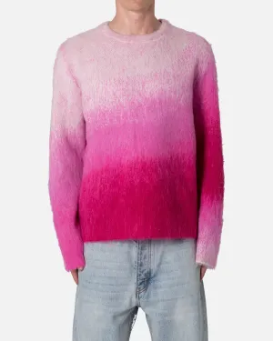 MNML Brushed Gradient Sweater Pink