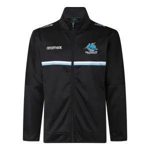 NRL 2023 Track Jacket - Cronulla Sharks - Adult - Rugby League - CLASSIC