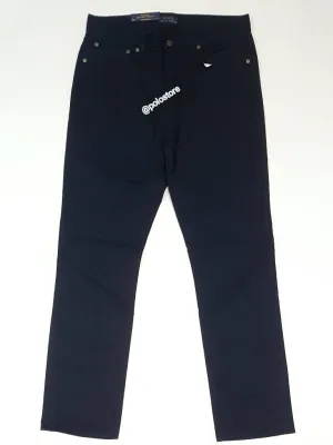 Nwt Polo Ralph Lauren Navy Stretch Slim Straight Fit Pants