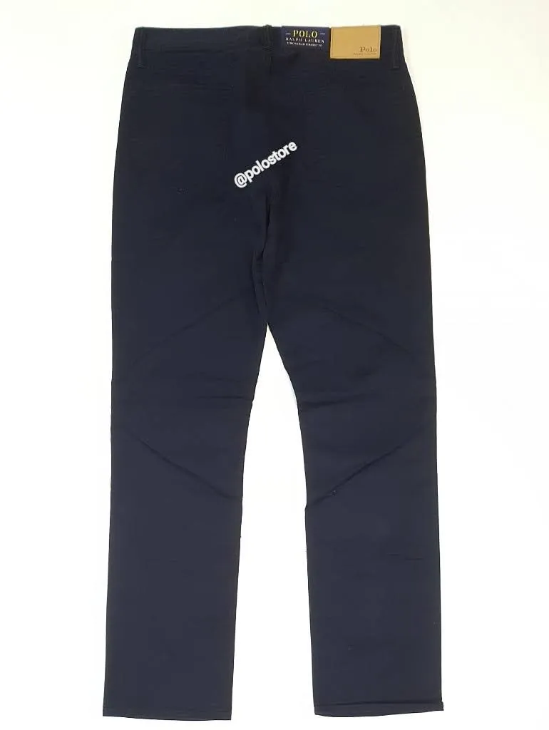 Nwt Polo Ralph Lauren Navy Stretch Slim Straight Fit Pants