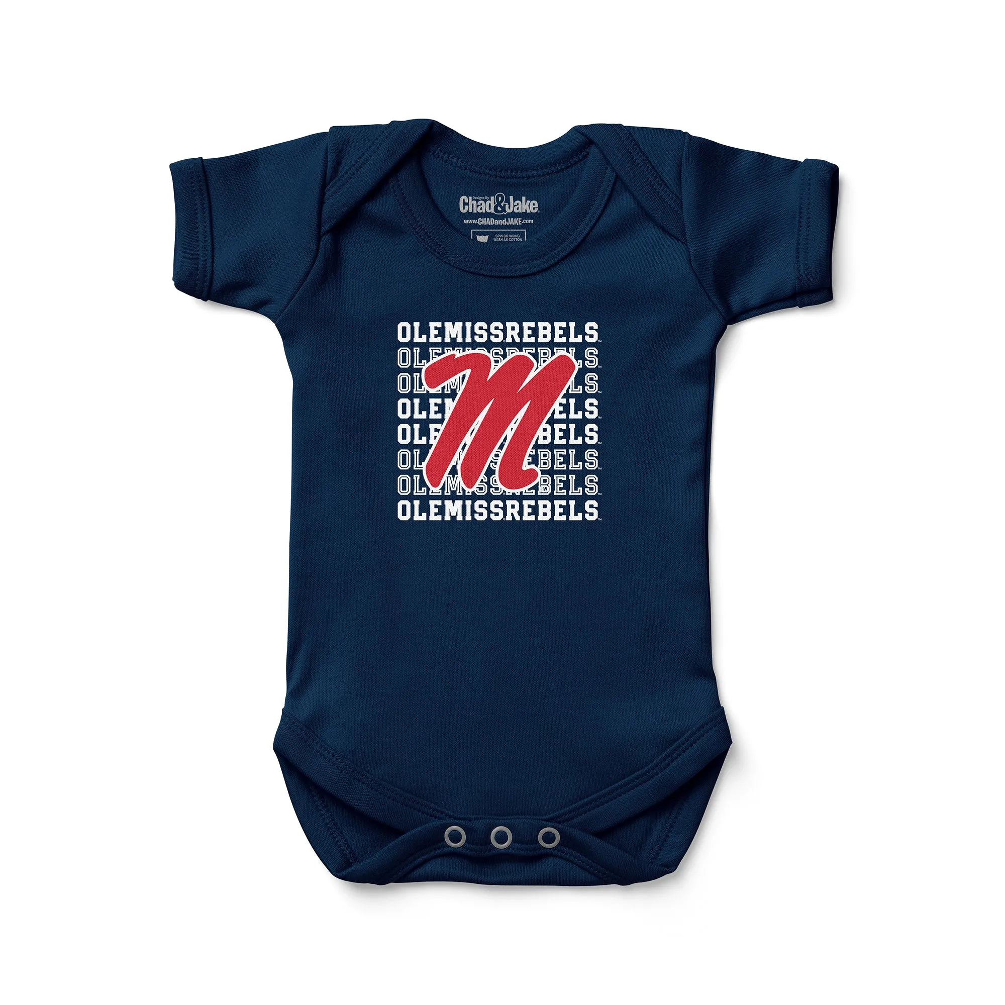 Ole Miss Rebels Retro Bodysuit