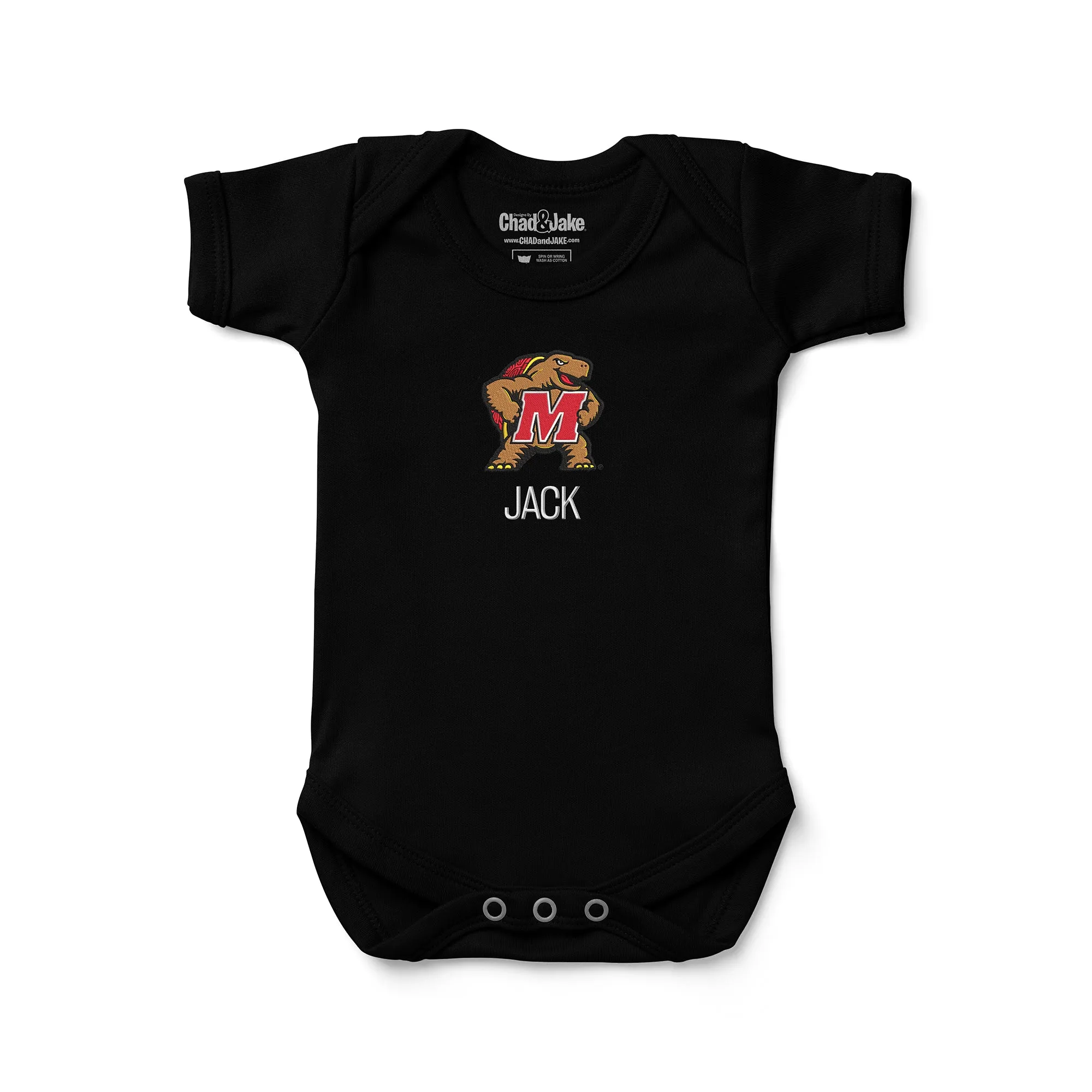 Personalized Maryland Terrapins Mascot Bodysuit