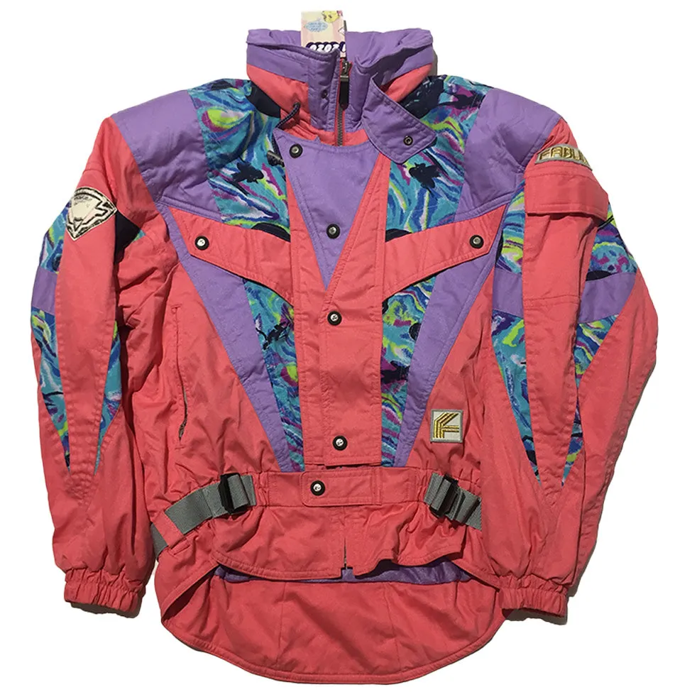 Pink and Purple Ski Jacket