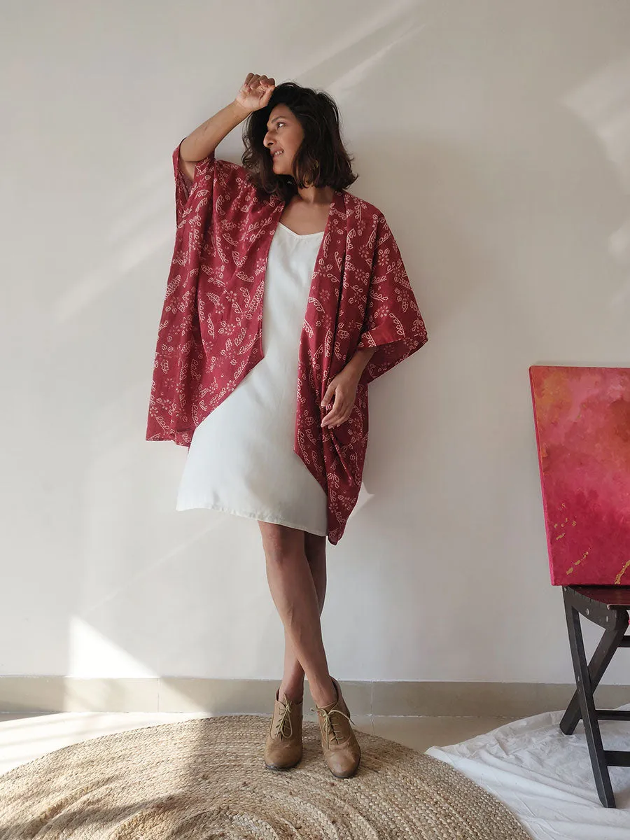 Plum Kimono Jacket