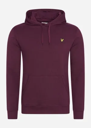 Pullover hoodie - burgundy