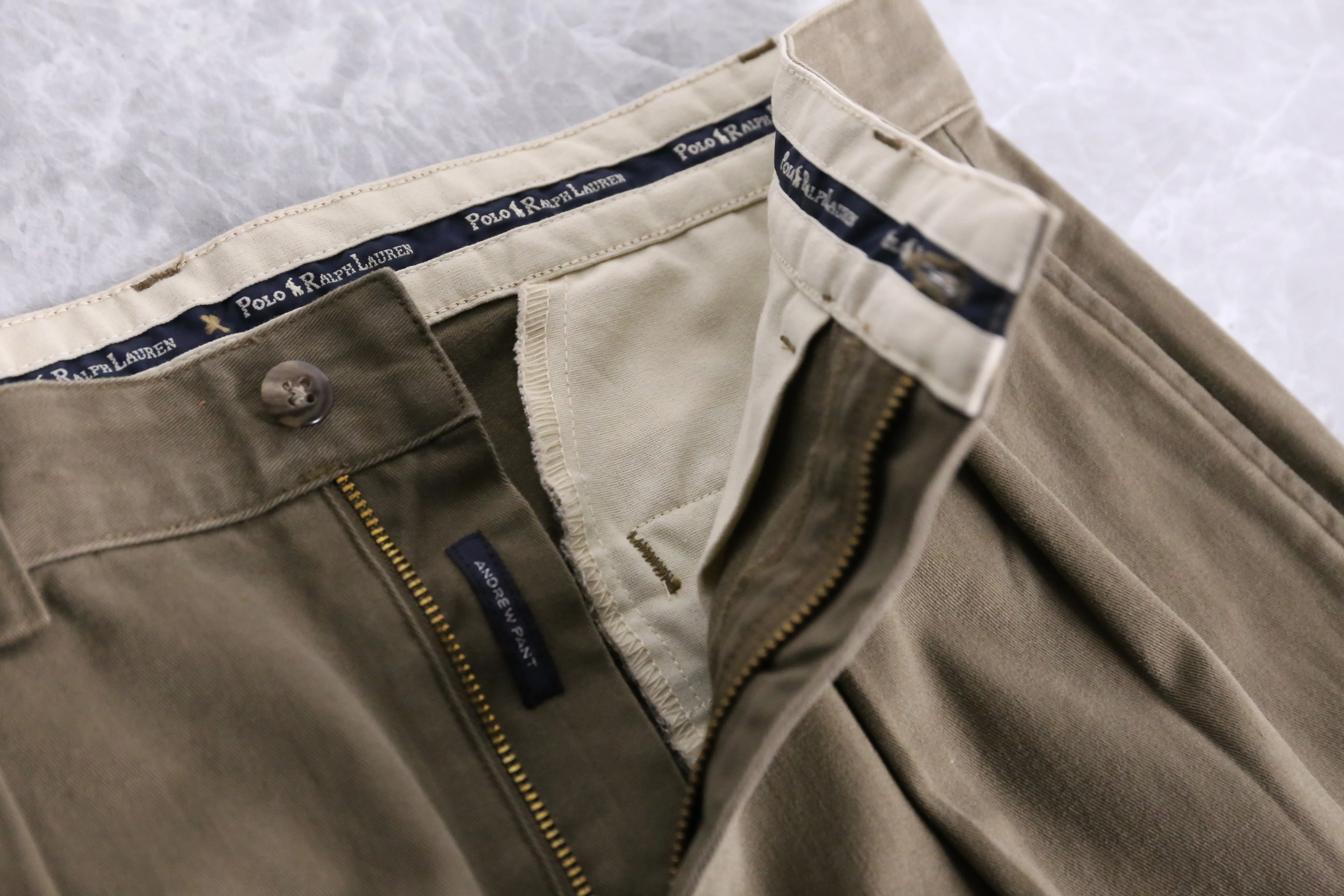 "Polo by Ralph Lauren" sand beige chino