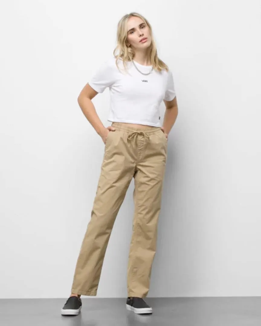 Range Relaxed Elastic Chino Pants - Khaki