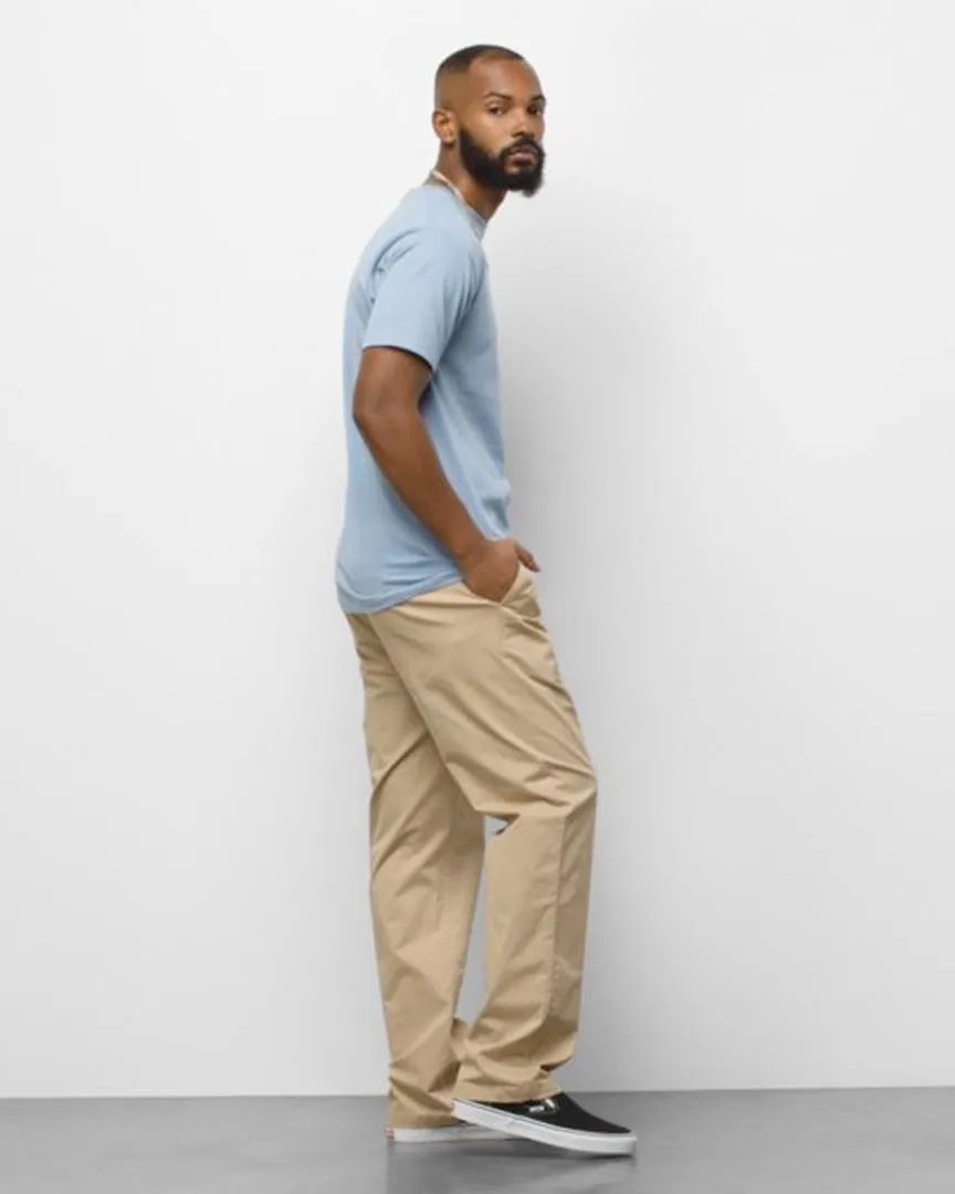 Range Relaxed Elastic Chino Pants - Khaki